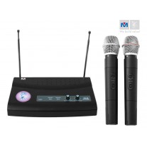 VM-28 DUAL CHANNEL WIRELESS MICROPHONE SYSTEM