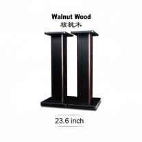 S008 Authentic Wooden Bookshelf Speaker Stand Pair for Home Theater System Karaoke System 