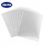 11-Hole Loose Leaf Clear Sheet Protector 200PCS A4 Size For Documents Photos