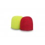 High Quality Foam Microphone Windscreens Extra Thick（Red & Yellow)